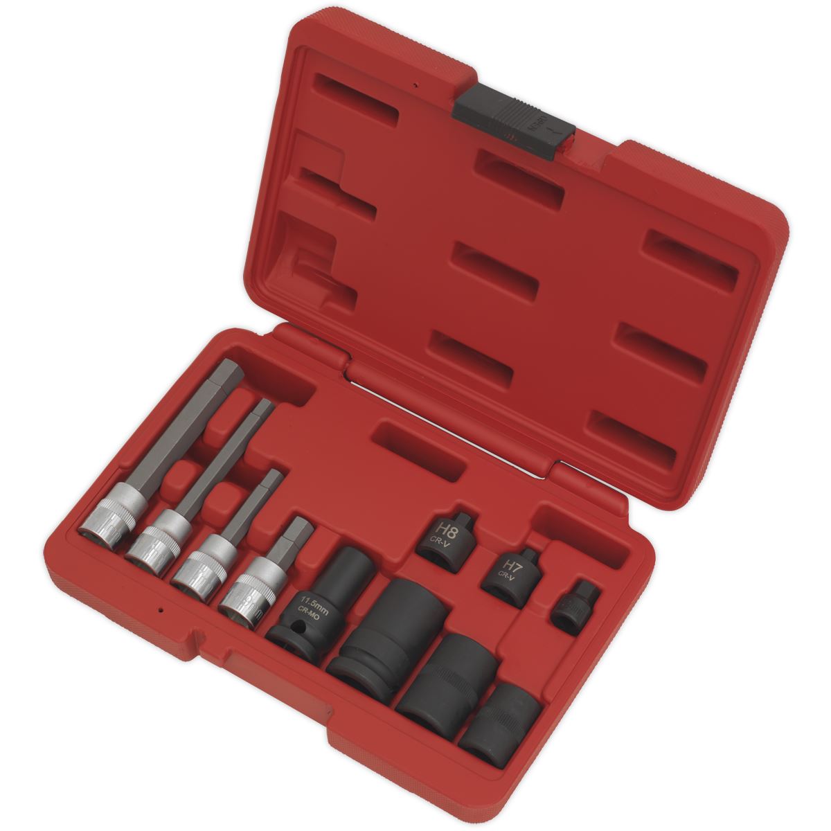Sealey Brake Caliper Socket Set Audi BMW Ford Mercedes Porsche VW 11pc VS0465