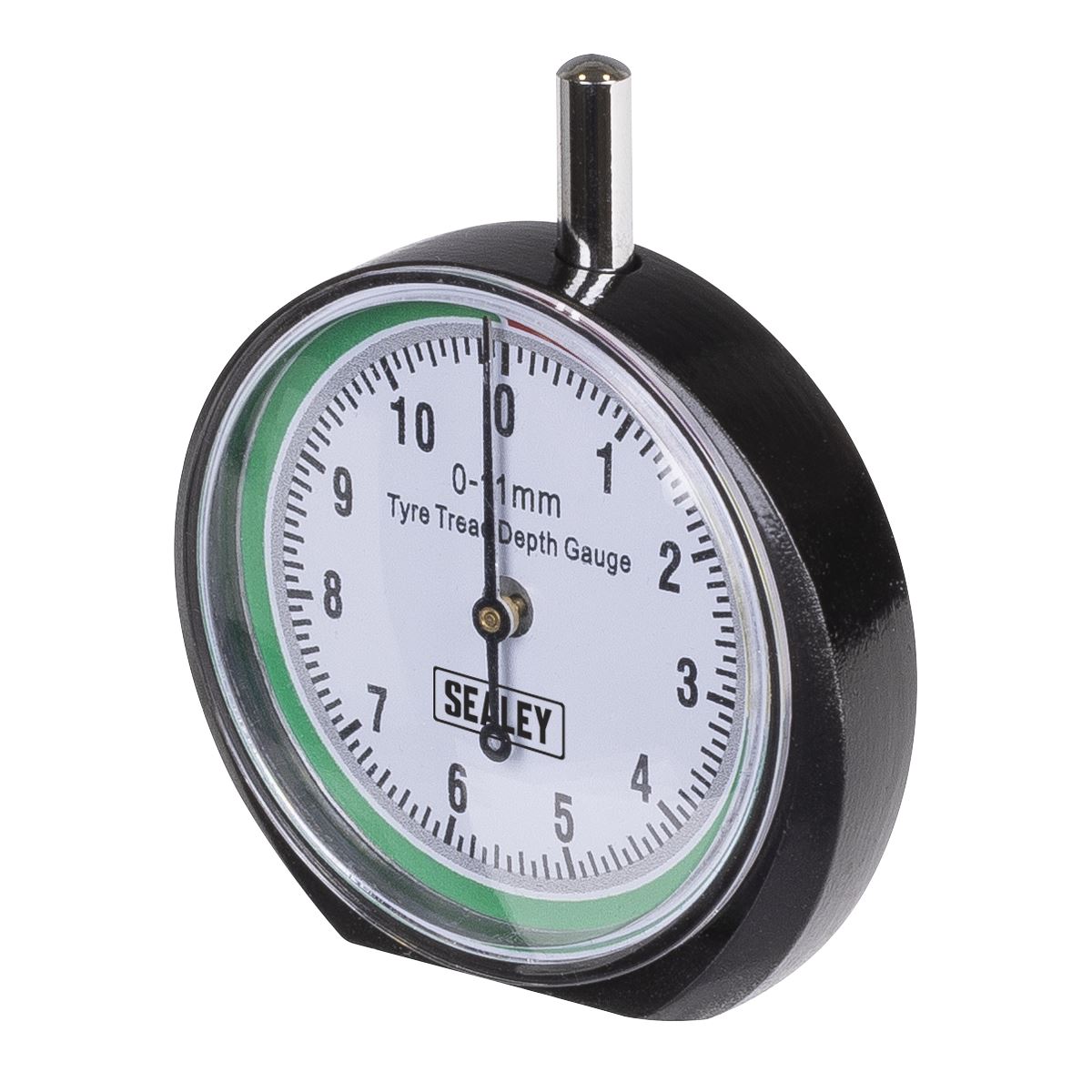 Sealey Pocket Type Tyre Tread Depth Dial Gauge  Scale 0-11mm in 1mm VS0568