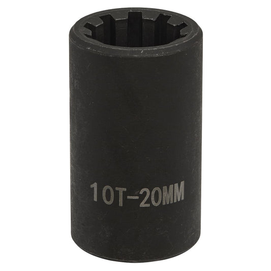 Sealey Brake Caliper Socket 1/2"Sq Drive 20mm 10-Point VS0984