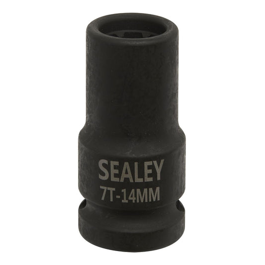 Sealey Brake Caliper Socket 1/2"Sq Drive 14mm 7-Point VS0985