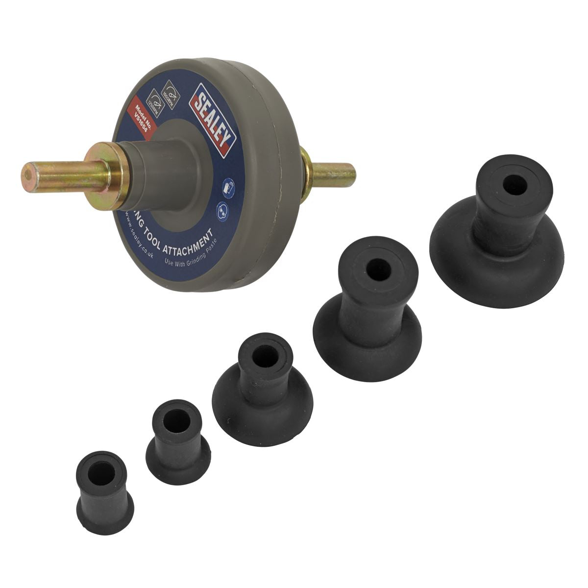 Sealey Automatic Valve Lapping Tool Attachment Set For Drill Save Time VS1654