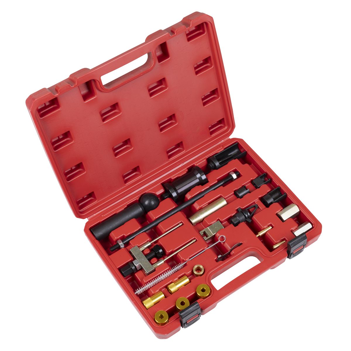Sealey VAG Fuel Injector Puller & Service Kit 24pc Audi Skoda Seat VS2083