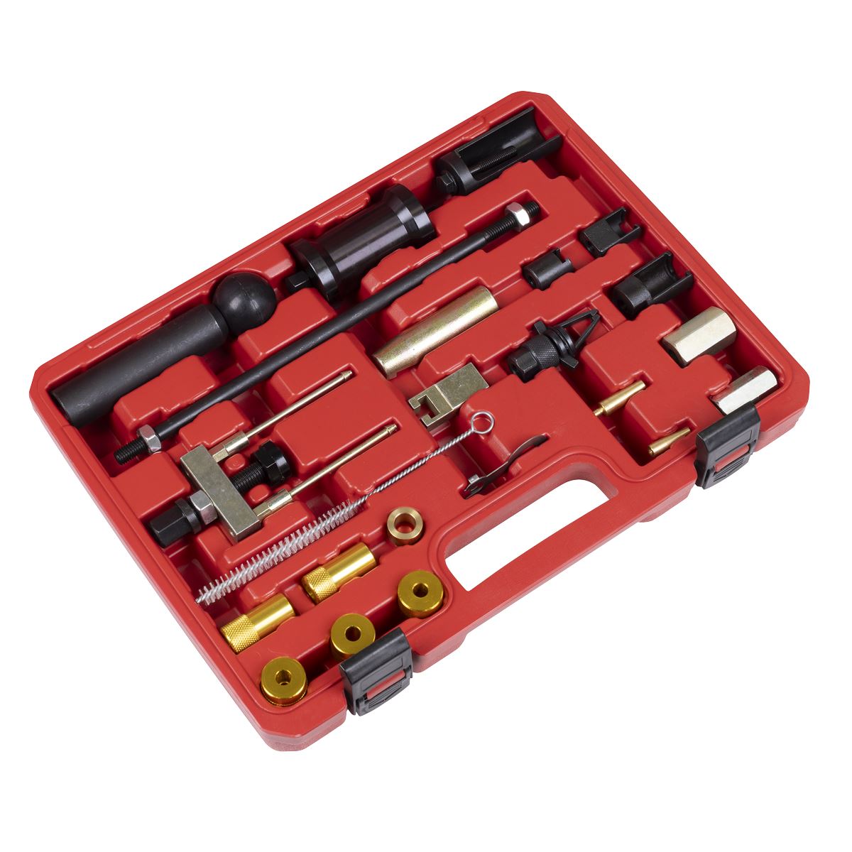 Sealey VAG Fuel Injector Puller & Service Kit 24pc Audi Skoda Seat VS2083