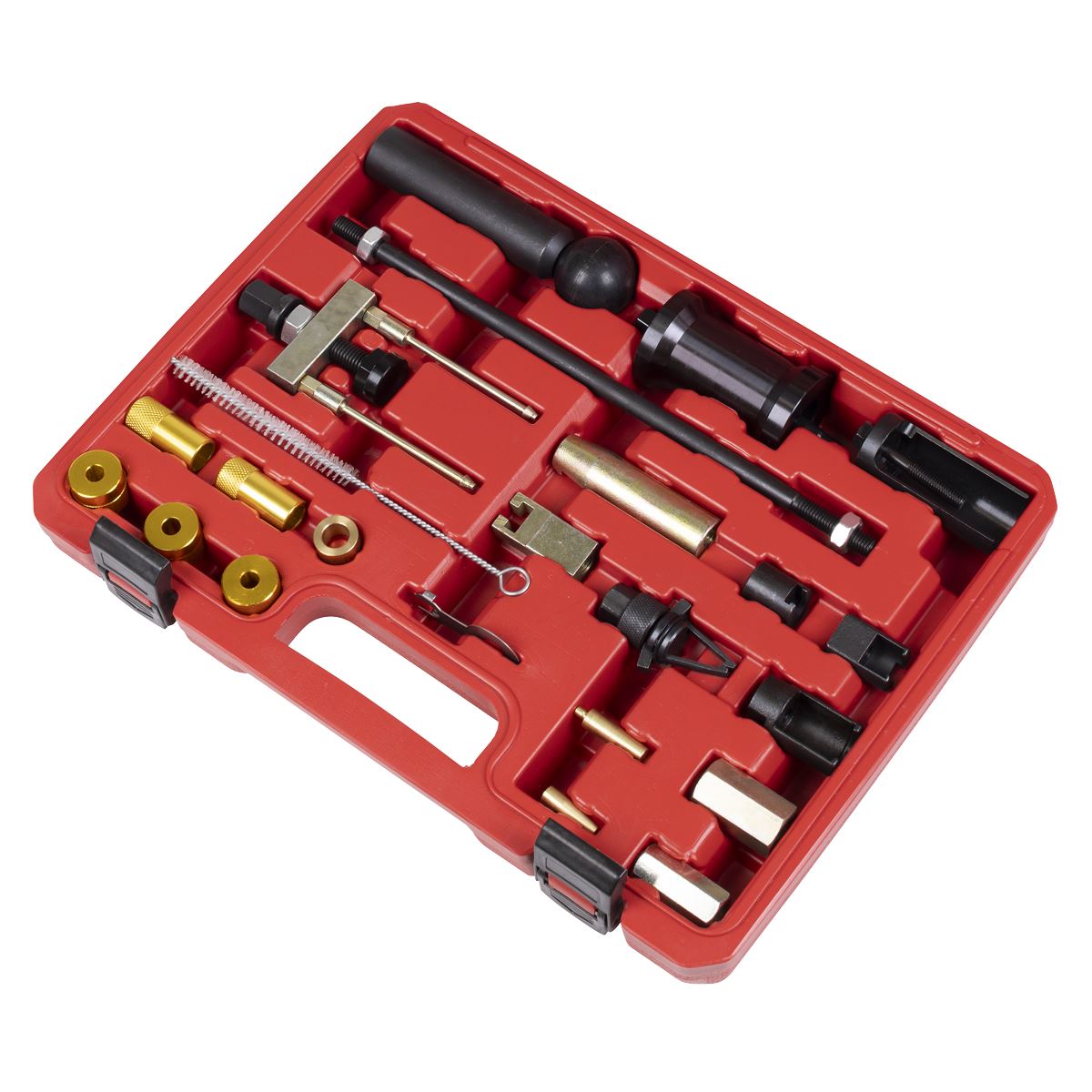 Sealey VAG Fuel Injector Puller & Service Kit 24pc Audi Skoda Seat VS2083