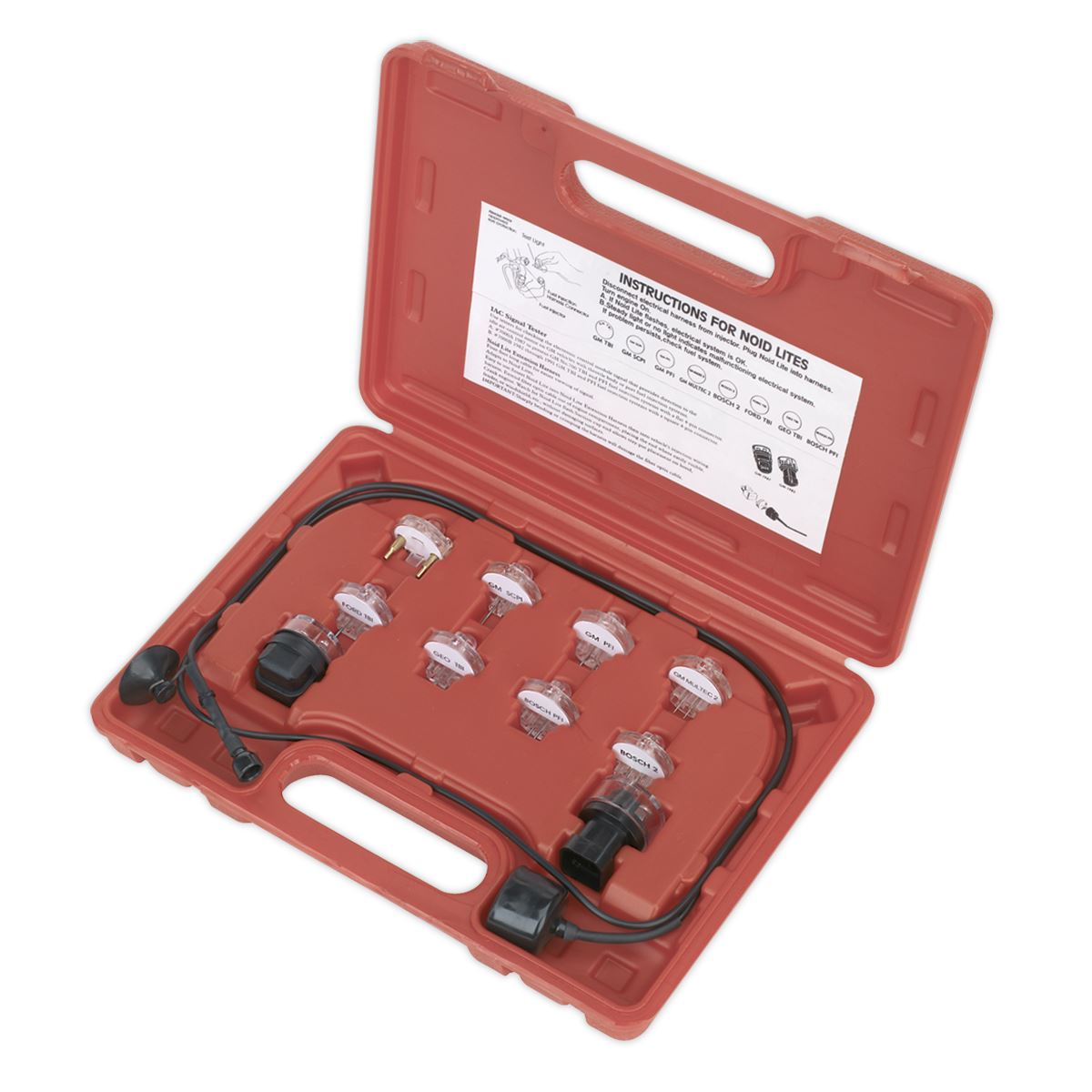 Sealey Noid Light/IAC Test Set 11pc VS2131