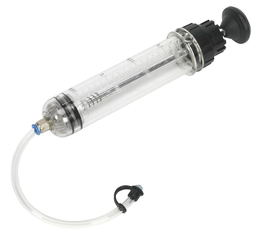 Sealey Oil & Brake Fluid Inspection Syringe 200ml VS404