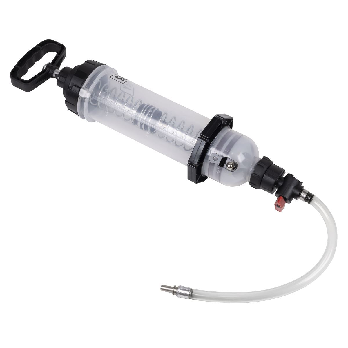 Sealey Spring Loaded Oil Fluid Refill Syringe 1.1L Gearbox & Differential VS406