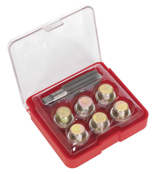 Sealey Oil Drain Plug Thread Repair Set - M17 VS617