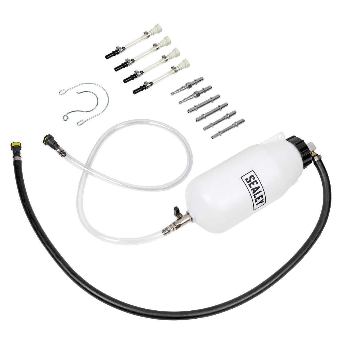 Sealey Auxiliary Fuel Tank 1.5L Eliminates Dirty Fuel Motorcycle & Car VS666