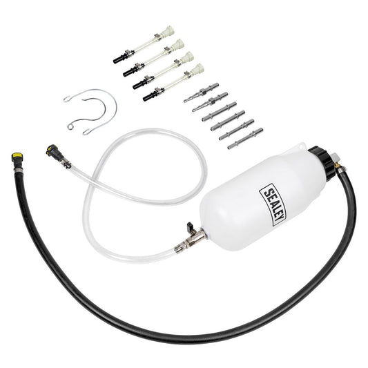 Sealey Auxiliary Fuel Tank 1.5L Eliminates Dirty Fuel Motorcycle & Car VS666
