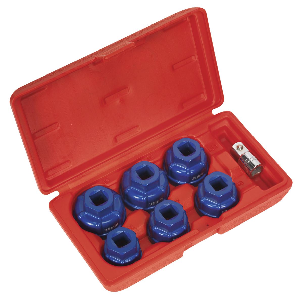 Sealey Oil Filter Cap Wrench Set 7pc VS7008