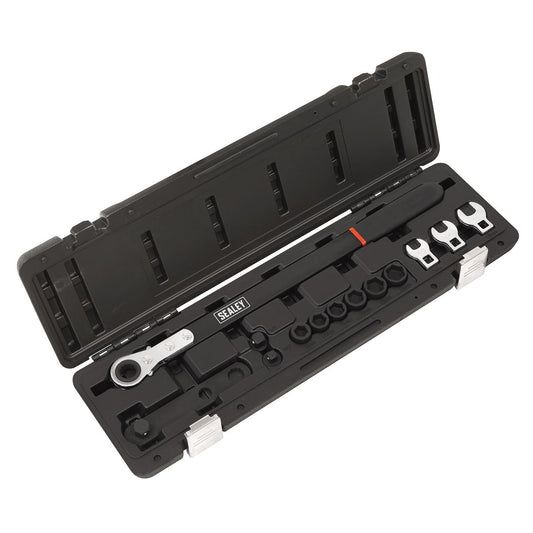 Sealey Extended Reach Ratchet Action Auxiliary Belt Tension Tool Kit VS791
