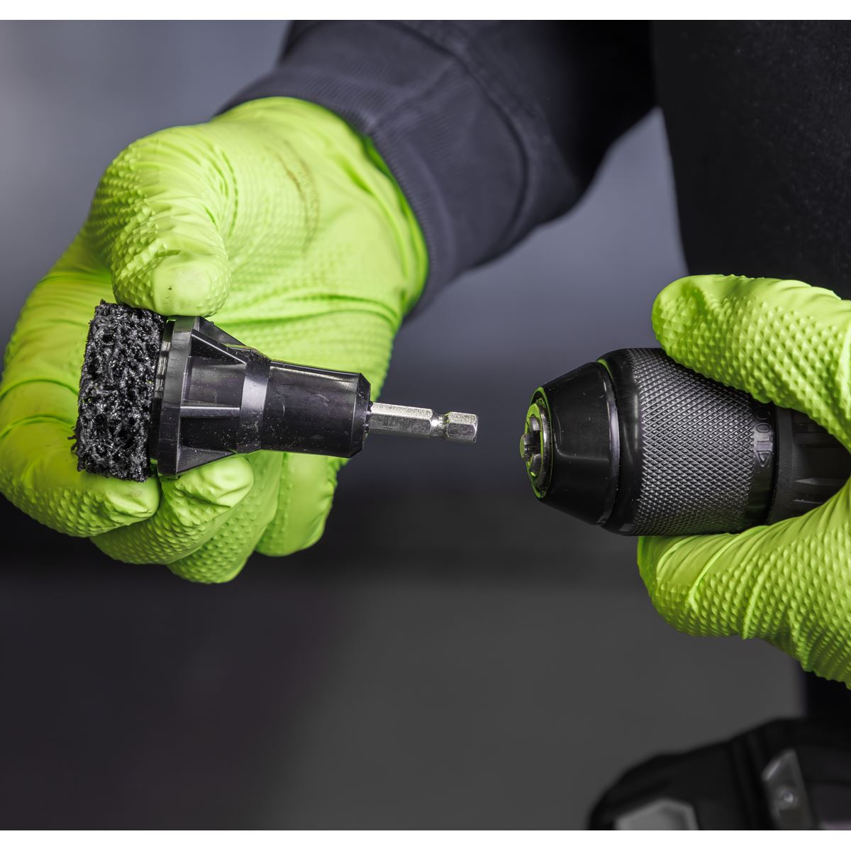 Sealey Stud Hub Cleaner Set 6pc VS8005