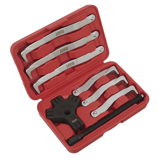 Sealey Fast Action Twin/Triple Leg Reversible Puller Set 8pc 150 & 220mm VS83