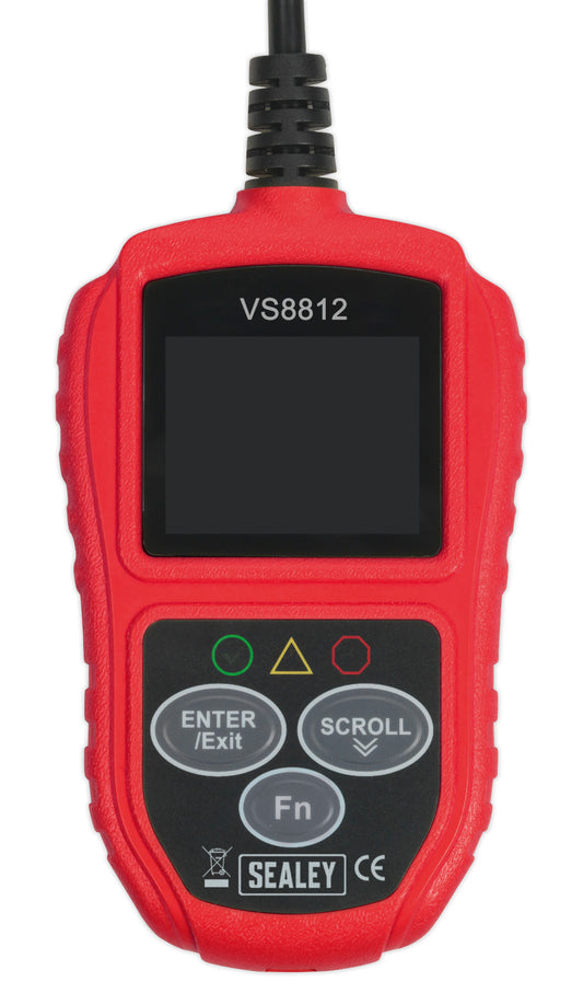 Sealey EOBD Code Reader - Live Data VS8812