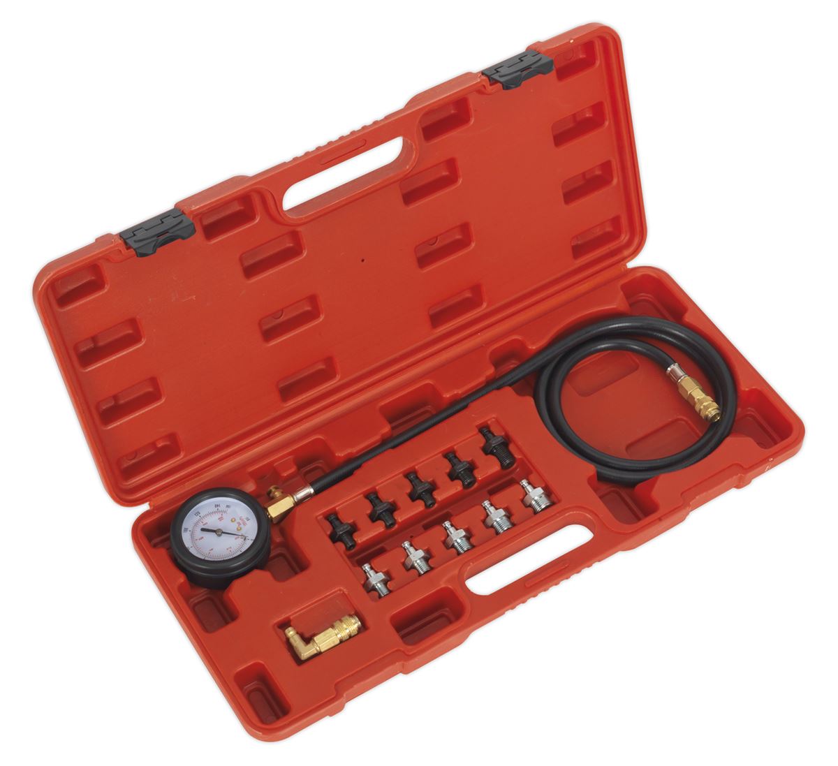Sealey Oil Pressure Test Kit 12pc VSE203