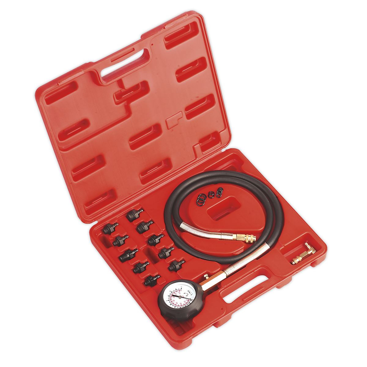 Sealey Oil Pressure Test Kit 12pc VSE203