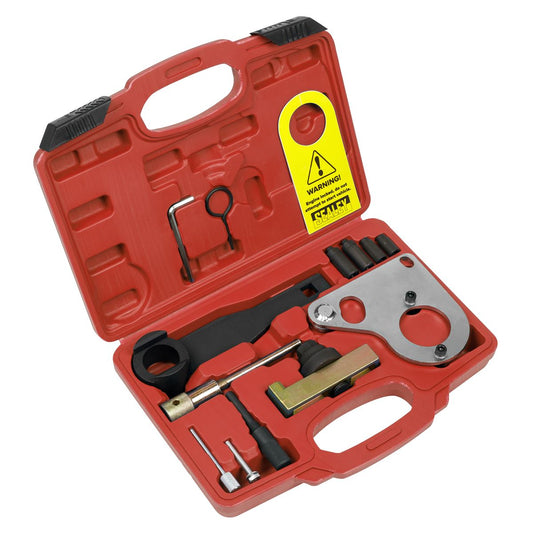 Sealey Diesel Engine Timing Tool Kit - for Renault, Mercedes, Nissan, GM 1.6D/2.0/2.3dCi/CDTi - Chain Drive VSE5086A