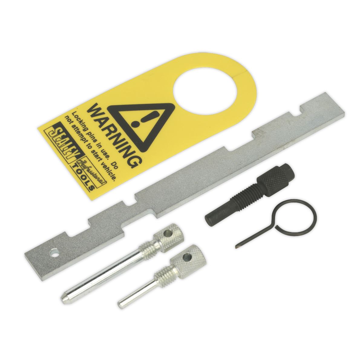 Sealey Petrol Engine Timing Tool Kit - for Ford, Mazda, Volvo 1.25/1.4/1.6/1.8/2.0/2.3 16v Duratec - Belt/Chain Drive VSE5515