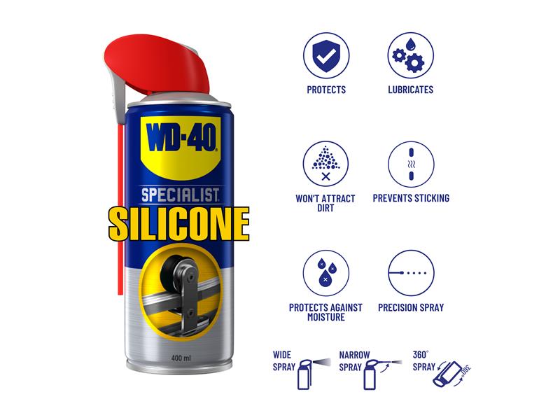 WD-40® WD-40 Specialist® Silicone Spray 400ml W/D44377
