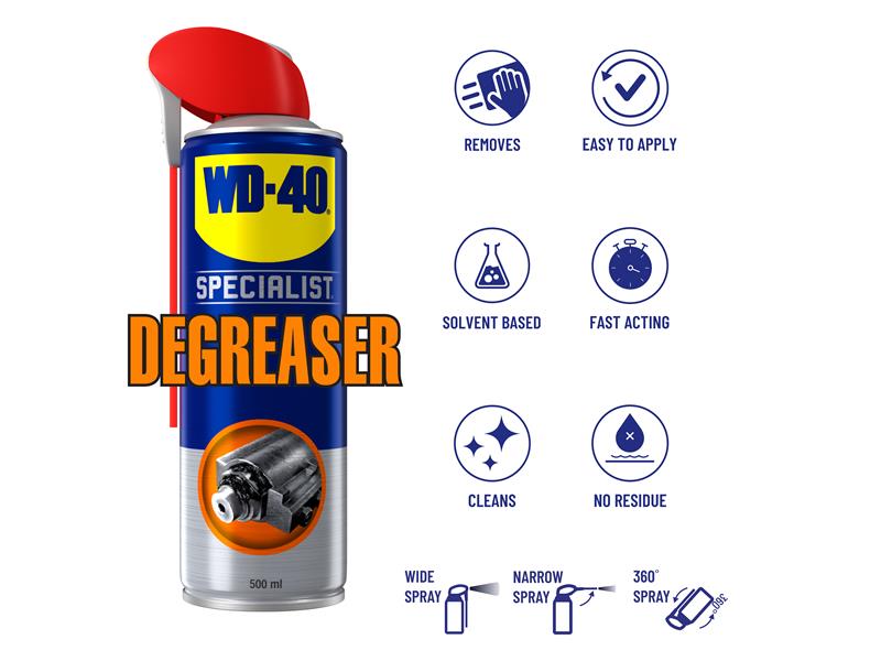 WD-40® WD-40 Specialist® Degreaser 500ml W/D44392