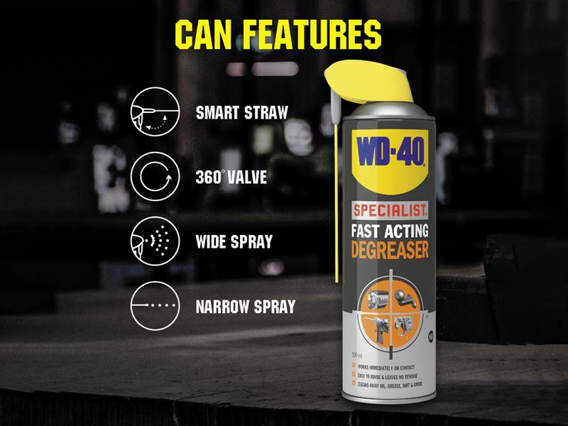 WD-40® WD-40 Specialist® Degreaser 500ml W/D44392