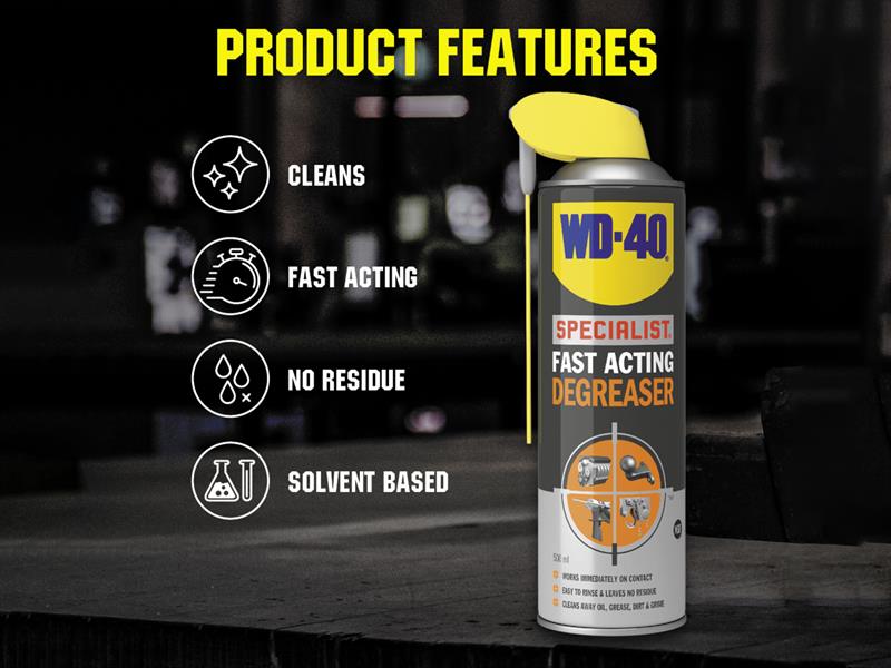 WD-40® WD-40 Specialist® Degreaser 500ml W/D44392