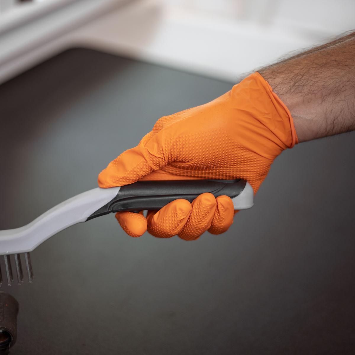 Sealey Wire Brush with Stainless Steel Fill & Scraper WB105