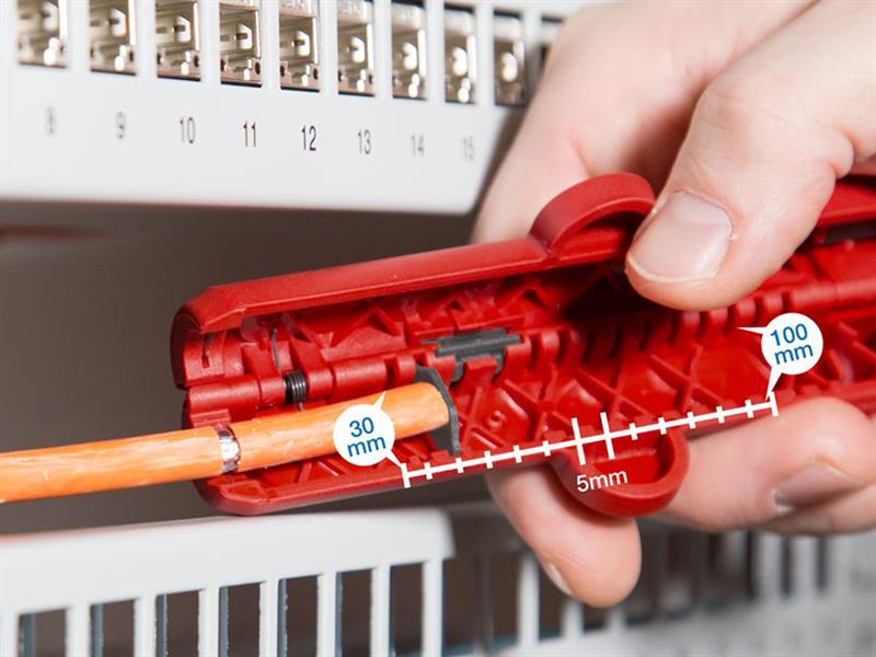 Weicon Cat Cable Stripper No.10 Data Network Cables Dia 4.5-10 mm WCN10051142