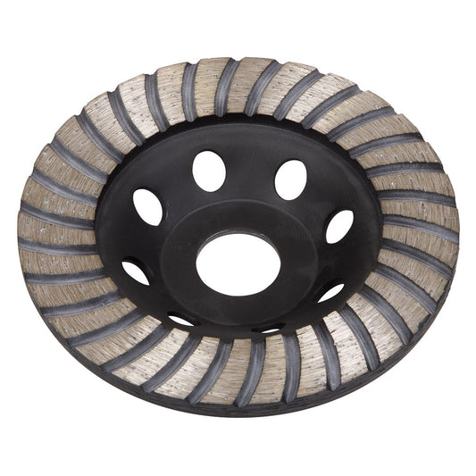 Sealey Concrete Grinding Head Turbo Row �115mm WDRTCUP115