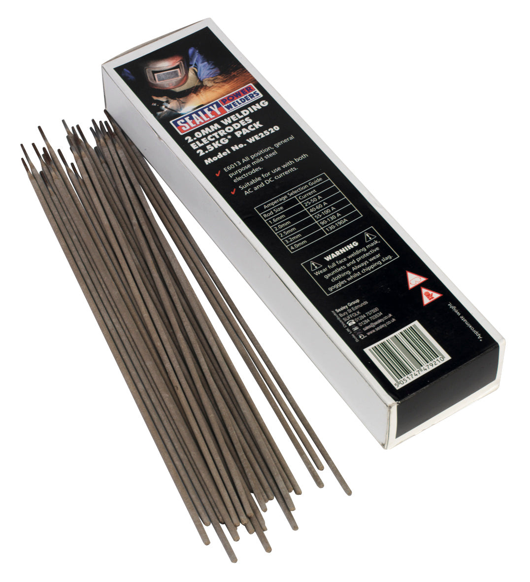 Sealey Welding Electrodes �2 x 300mm 2.5kg Pack WE2520