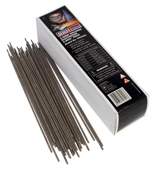 Sealey Welding Electrodes 2 x 300mm 5kg Pack General Purpose Mild Steel WE5020