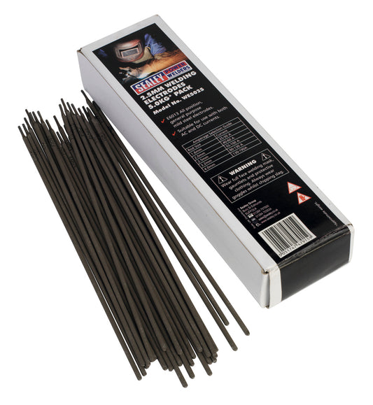 Sealey Welding Electrodes �2.5 x 300mm 5kg Pack WE5025