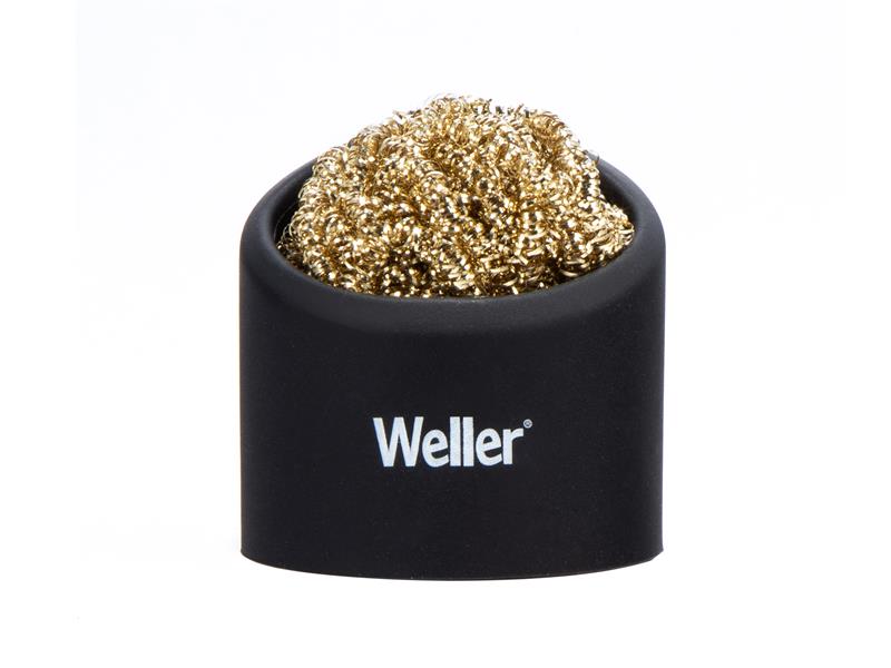 Weller Brass Wire Sponge Cleaner with Holder WELACCBSH