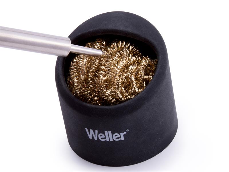 Weller Brass Wire Sponge Cleaner with Holder WELACCBSH