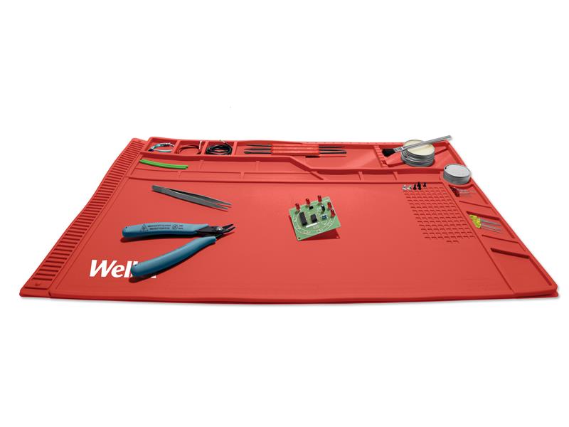 Weller Soldering Work Station Mat 546 x 349mm (21.6 x 13.8in) WELACCWSM1