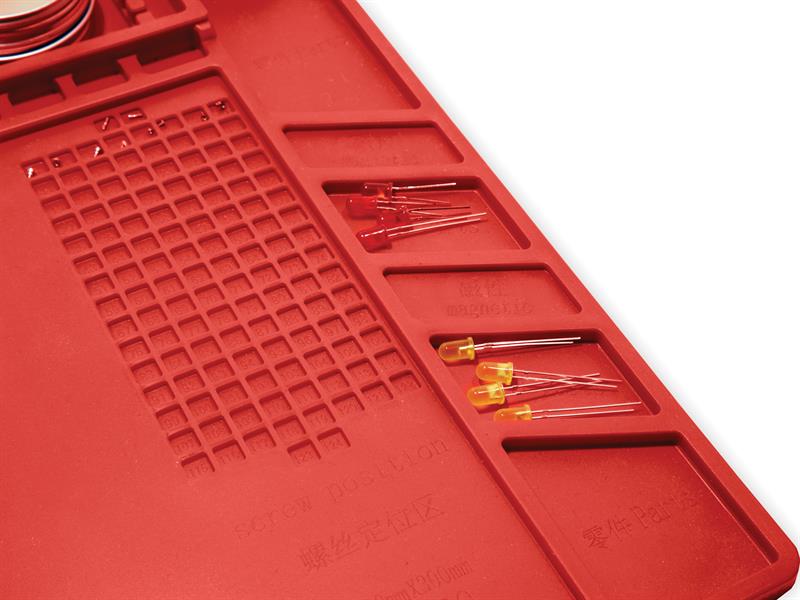 Weller Soldering Work Station Mat 455 x 300mm (17.5 x 11.75in) WELACCWSM2