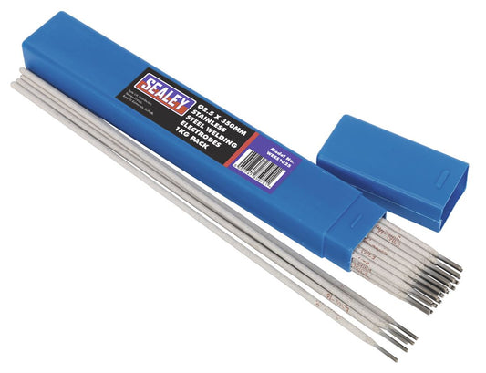 Sealey Welding Electrodes Stainless Steel �2.5 x 300mm 1kg Pack WESS1025