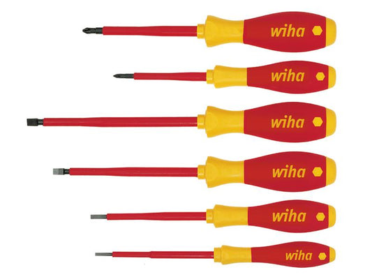 Wiha SoftFinish® electric SL/PH Screwdriver Set, 6 Piece WHA00833