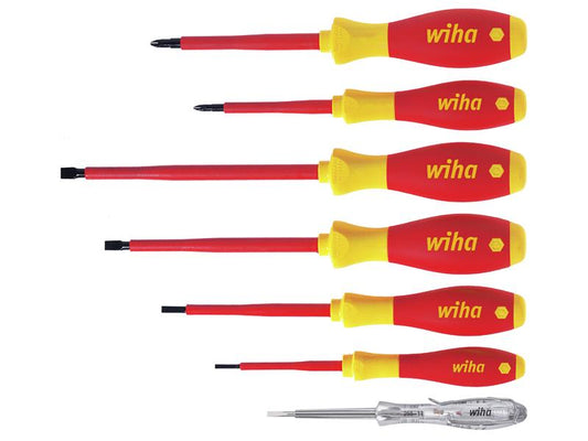 Wiha SoftFinish® electric SL/PH Screwdriver Set, 7 Piece WHA00834