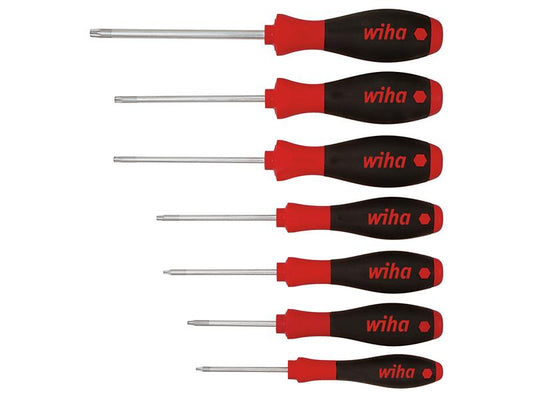 Wiha SoftFinish® TORX® Screwdriver Set, 7 Piece WHA01299