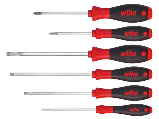 Wiha SoftFinish® SL/PH Screwdriver Set, 6 Piece WHA07152