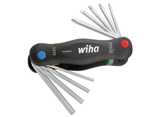 Wiha PocketStar Multi Key Set, 9 Piece WHA25293