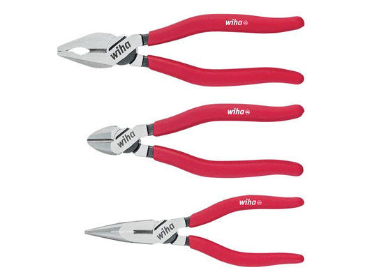 Wiha Classic Plier Set, 3 Piece WHA26850