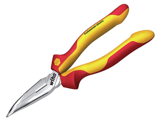 Wiha Professional electric Bent Needle Nose Pliers 200mm WHA27425
