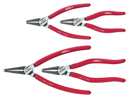 Wiha MagicTips® Classic Circlip Pliers Set, 4 Piece WHA34708