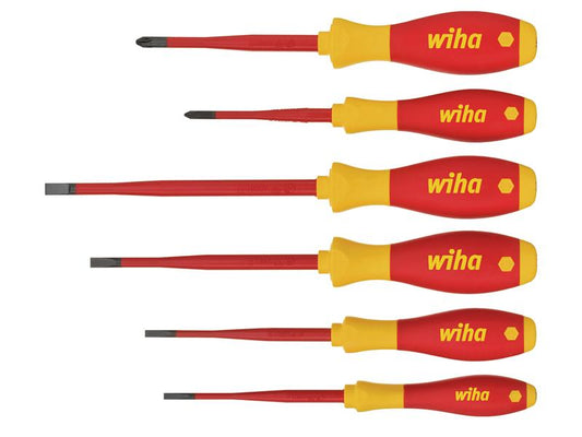Wiha SoftFinish® electric slimFix SL/PH Screwdriver Set, 6 Piece WHA35389