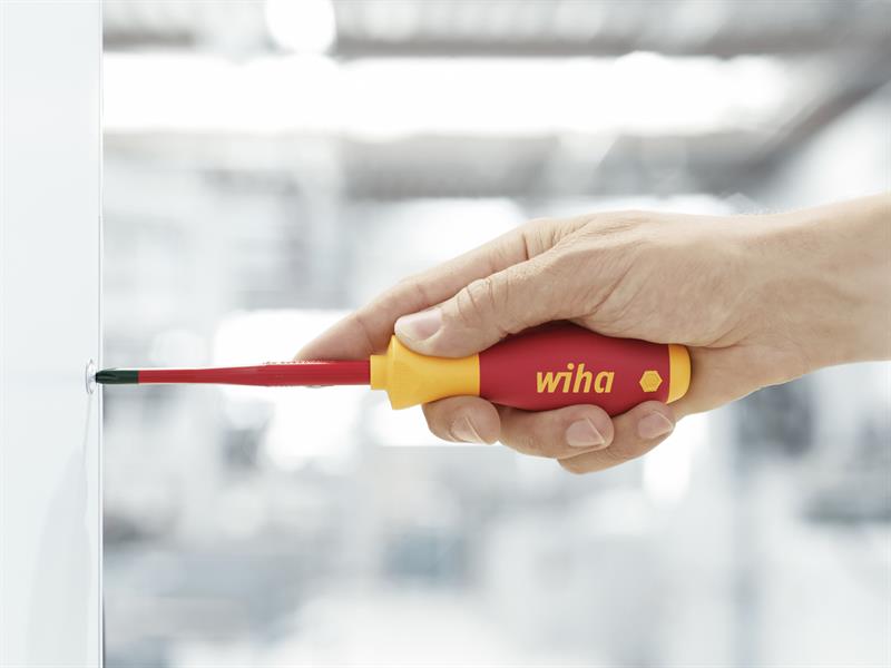 Wiha SoftFinish® electric slimFix SL/PZ Screwdriver Set, 6 Piece WHA36455