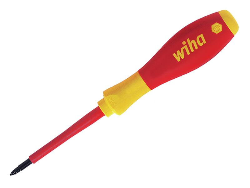 Wiha SoftFinish® electric slimFix Screwdriver Pozidriv PZ1 x 80mm WHA39566