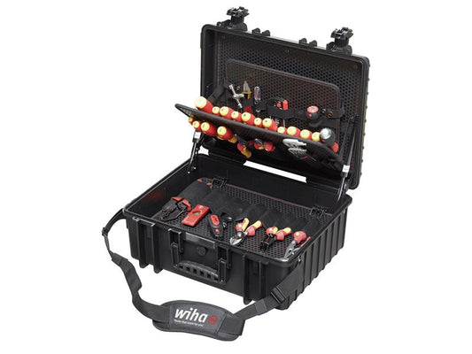 Wiha Competence XL electrician Tool Kit, 82 Piece (inc. Case) WHA40523